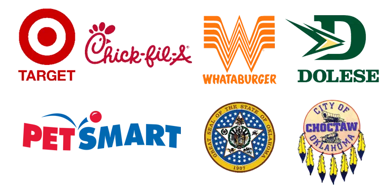 Logos of Wills commercial landscaping clients Logos of Wills commercial landscaping clients