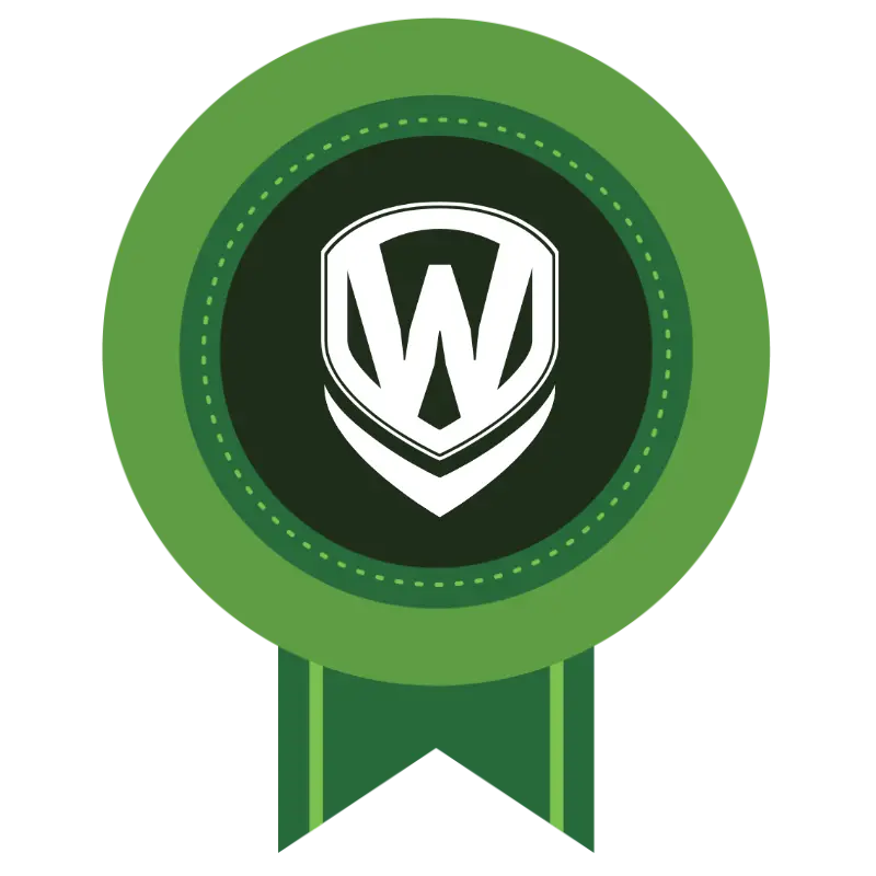 Willis Lawn Services guarantee badge Willis Lawn Services guarantee badge